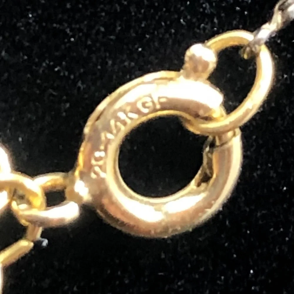 14K gold Butterfly pendent - Picture 4 of 11